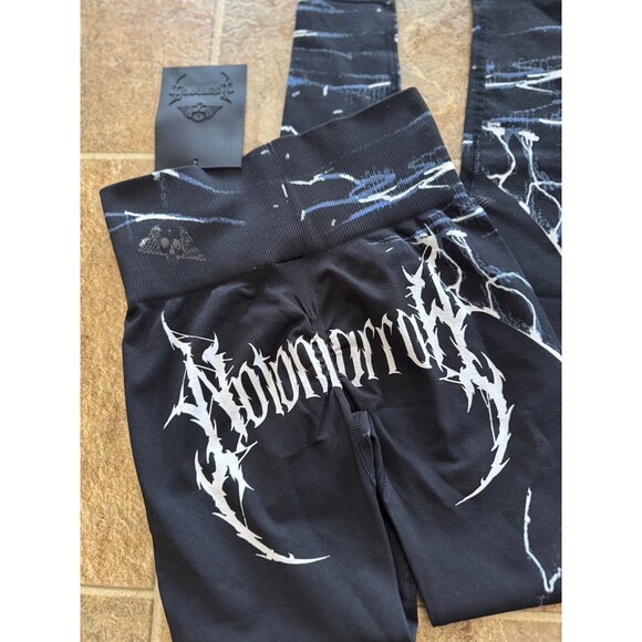Civil Regime X No Tomorrow Thunderstruck Leggings Size XS - Picture 6 of 9